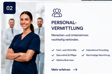 Personalvermittlung im Gesundheitswesen